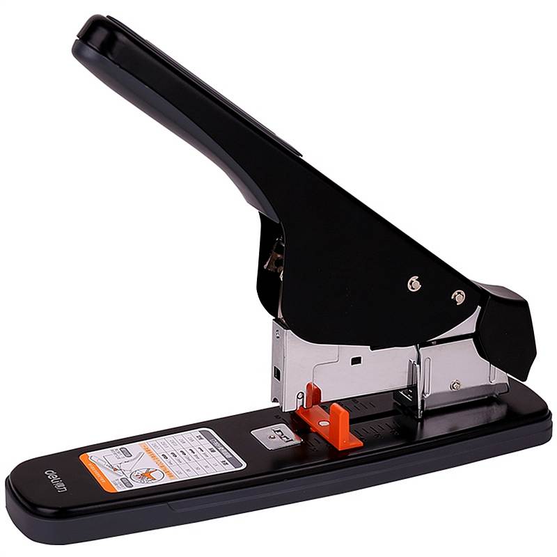 得力0484重型省力订书机(黑)